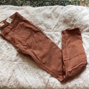 Hollister Super Skinny Tan Pants